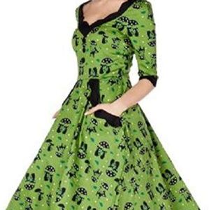 Voodoo Vixen Katnis Swing Dress